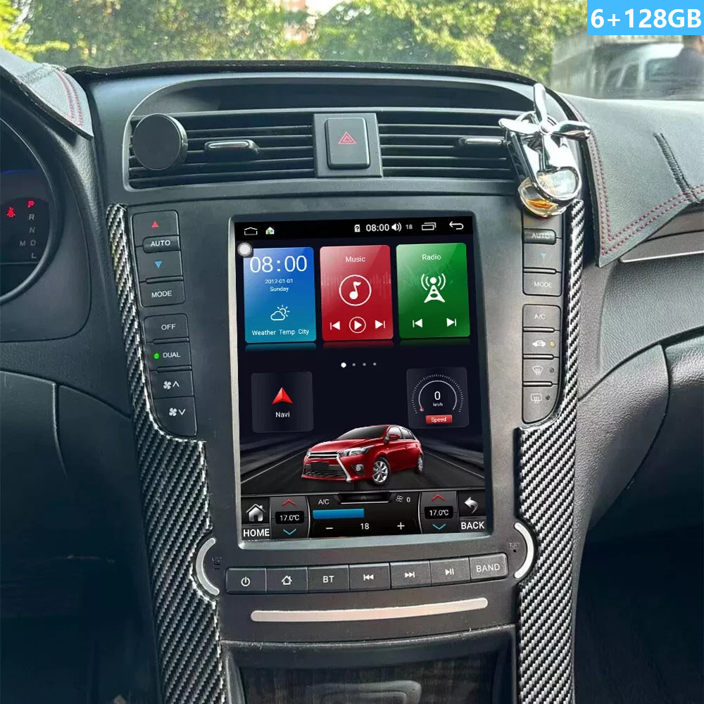 For Acura TL 2004-2008 Android Carplay Car Radio Stereo GPS Multimedia Stereo 4G
