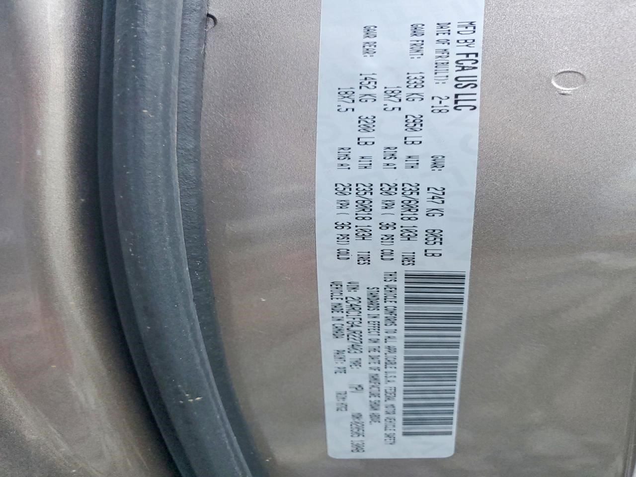 Info-GPS-TV Screen Display Front Dash ID 68316174 Fits 18-20 PACIFICA 1341851