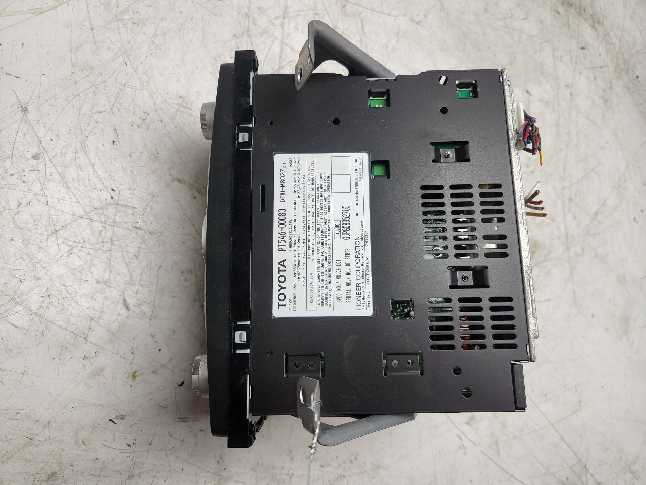 2008-2014, Scion TC, Audio Equipment Radio Display And Receiver, PT546-00080,OEM