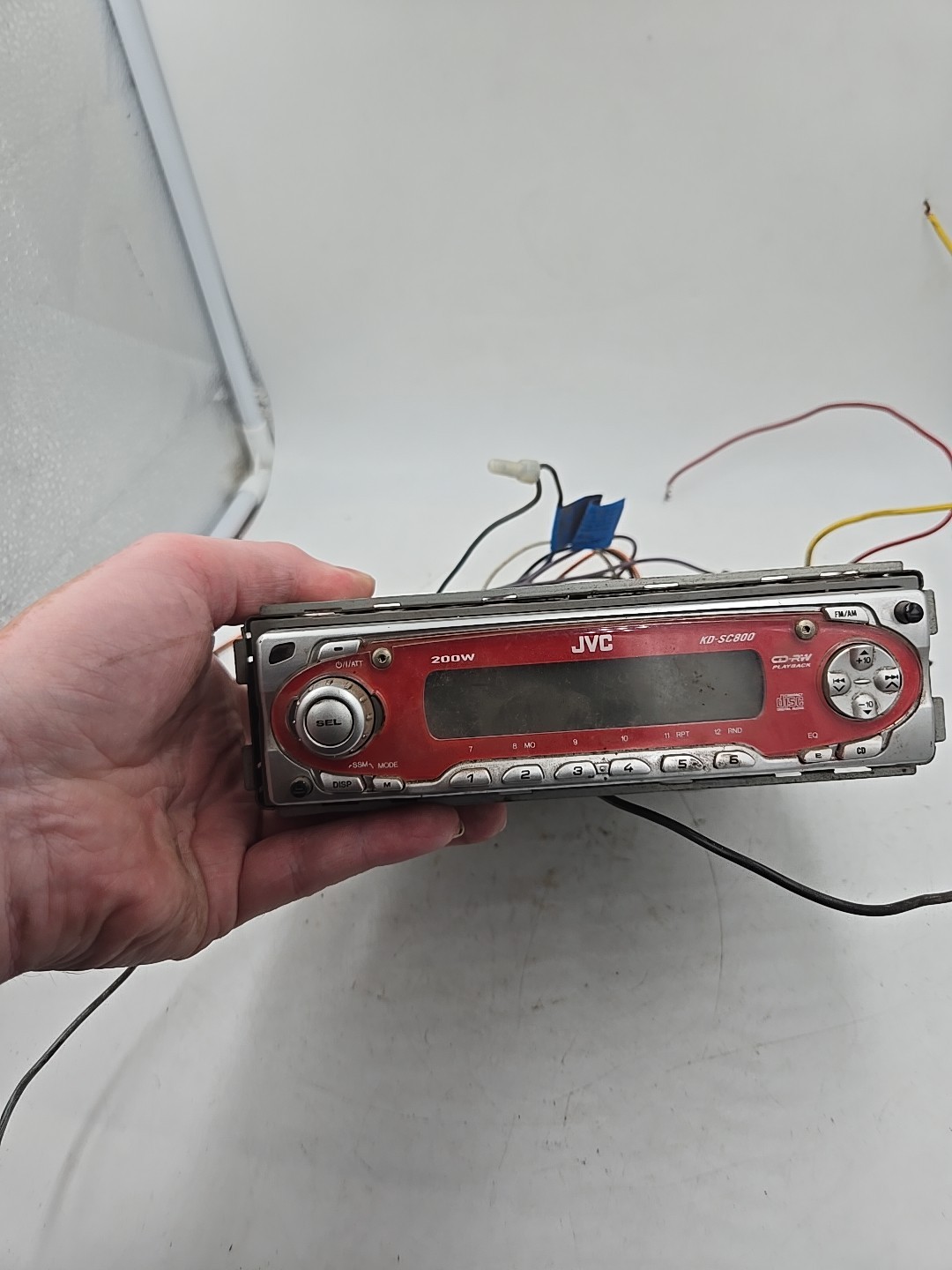 JVC CD Receiver KD-SC800 For Parts And Repair