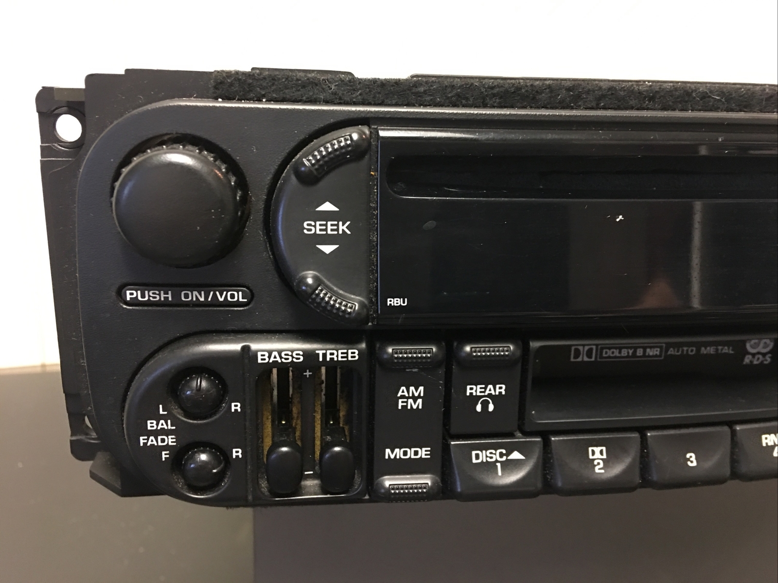 🔥 OEM Genuine Chrysler Dodge CD 💿 Player Cassette Radio Stereo RBU P05064123AC