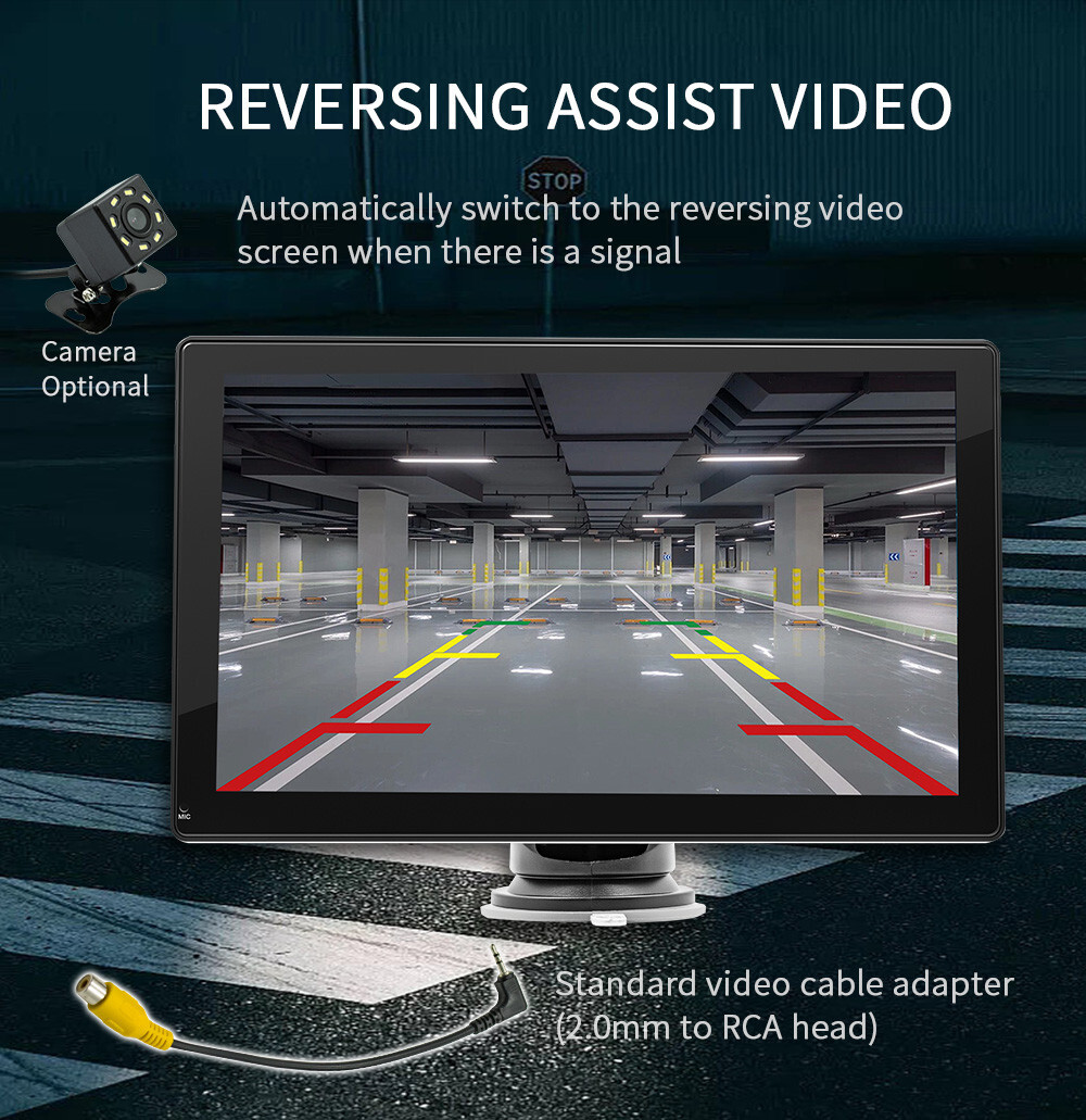 Car Radio MP5 Player For Apple CarPlay Bluetooth Mirror Link Built-in Speaker