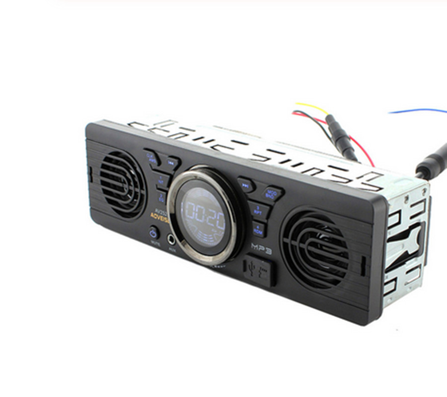 Single 1 Din Car Stereo Radio In-Dash MP3 Player Bluetooth AUX TF FM Receiver