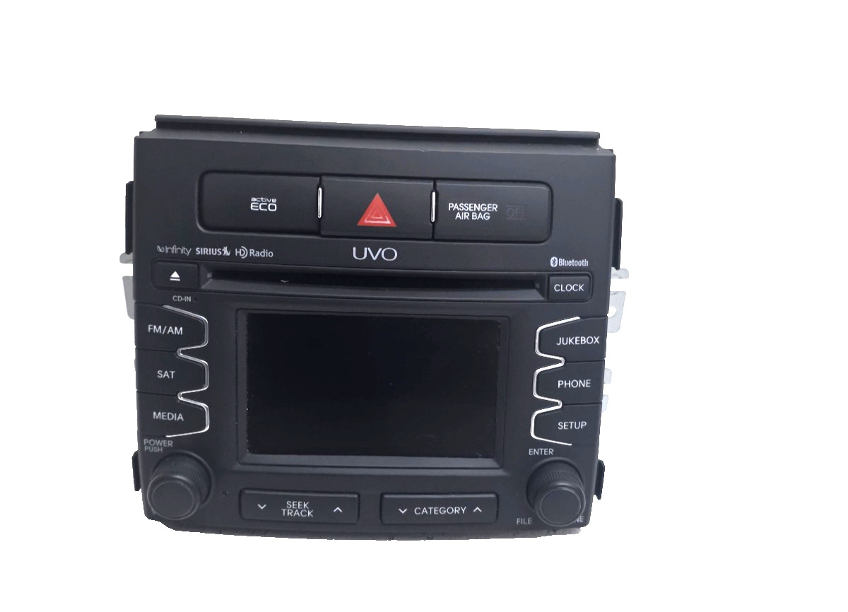 11 12 13 Kia Soul Infinity UVO Radio CD Player 96160-2K500WK