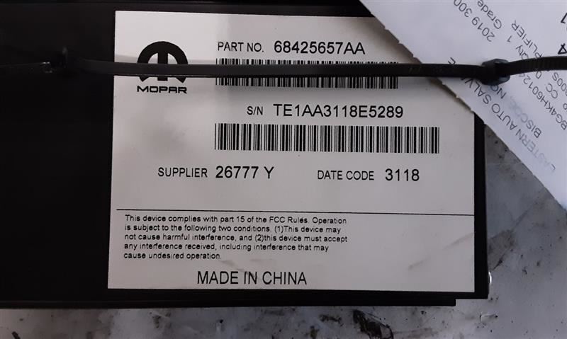 Audio Equipment Radio Amplifier 276 Watt Opt RD7 Fits 17-20 300 358447