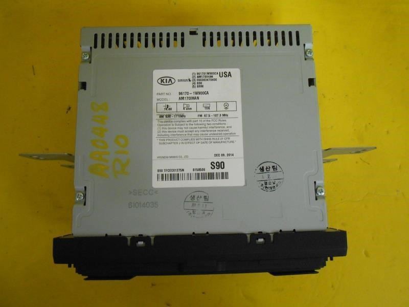 Radio Receiver AM-FM-CD-MP3-satellite Fits 12-15 RIO 86402