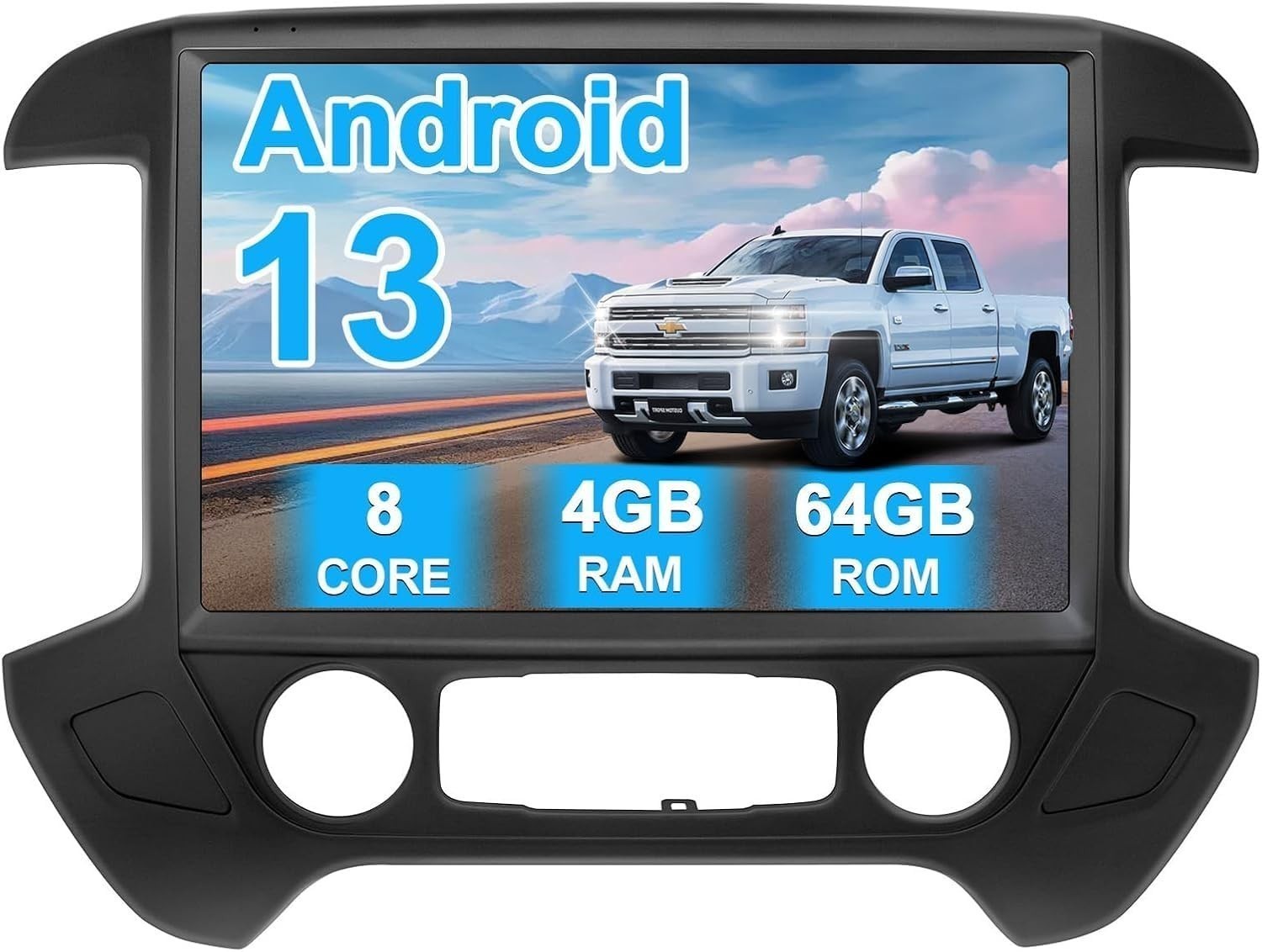 For 2014-2018 Chevrolet Silverado CarPlay Android 13 Car Radio Stereo DSP WiFi