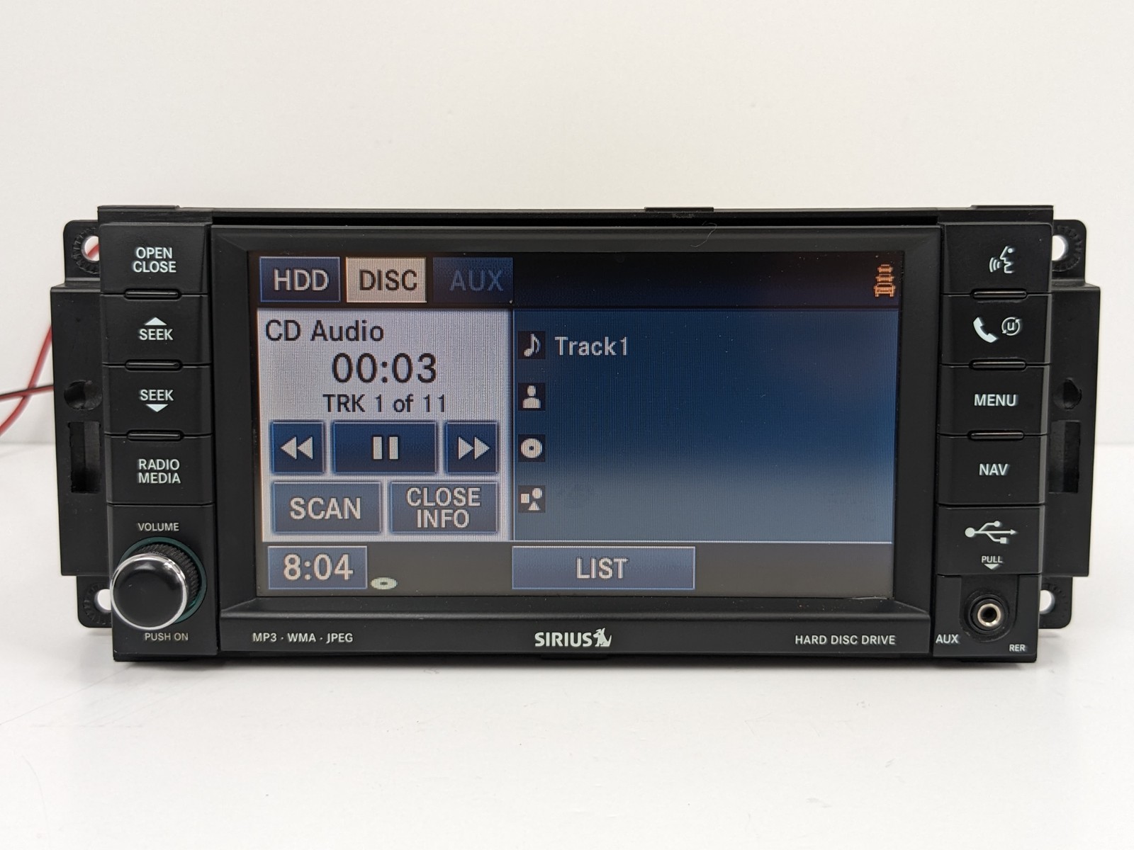 2008-2010 Chrysler 300 Radio AM FM DVD Player Receiver W/Navigation OEM ID RER