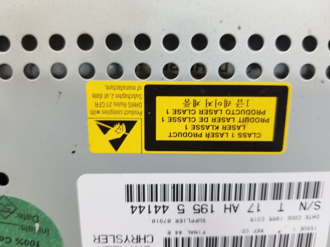 06 2006 DODGE DAKOTA SLT RADIO AUDIO RECEIVER 05064173AD
