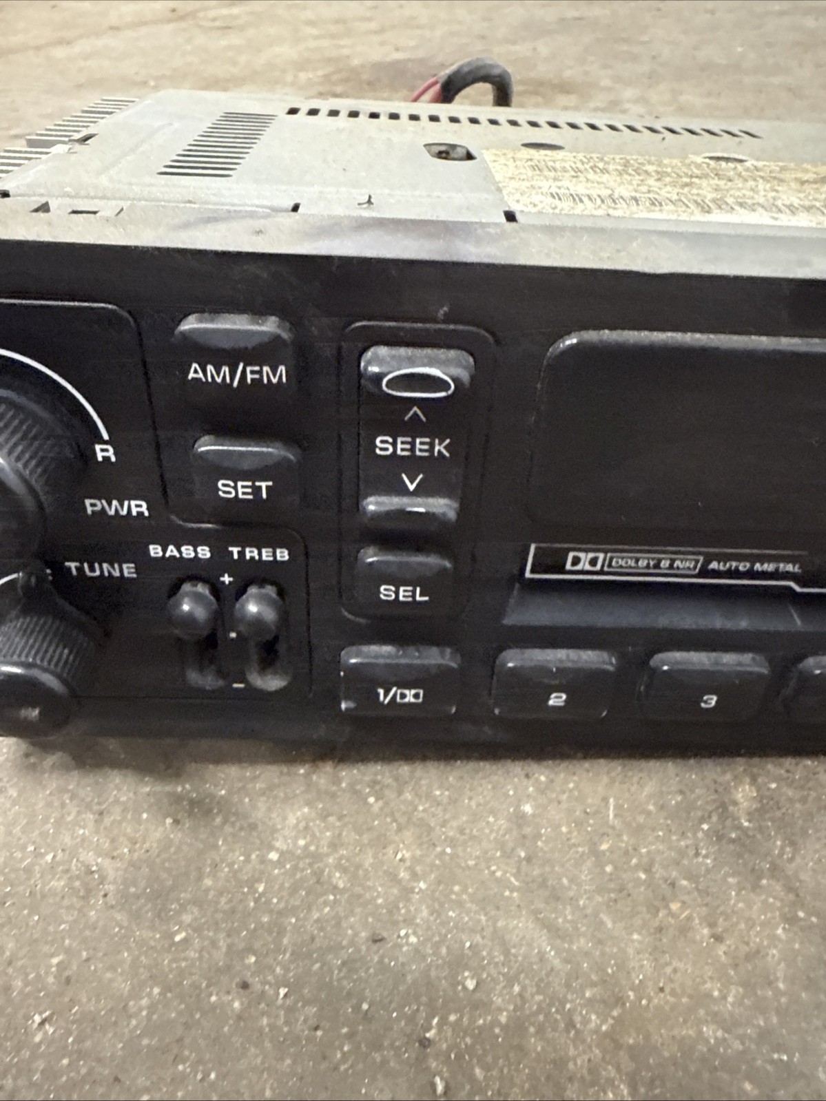 84-02 Chrysler Dodge Jeep Wrangler OEM Cassette Player Radio P04858556AD