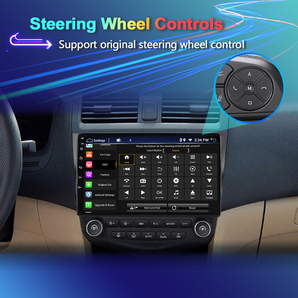 Android 14 For Honda Accord 2003-2007 CarPlay GPS Car Stereo Radio DSP 6GB+128GB
