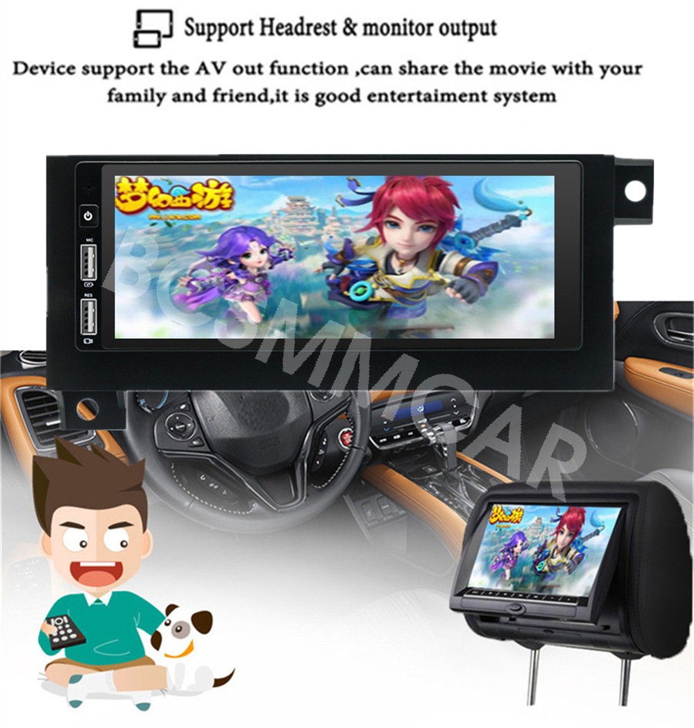 Car Stereo 6.8in FM Radio Android 13 Wifi Fit For 1997-2002 Dodge Ram 2500 3500