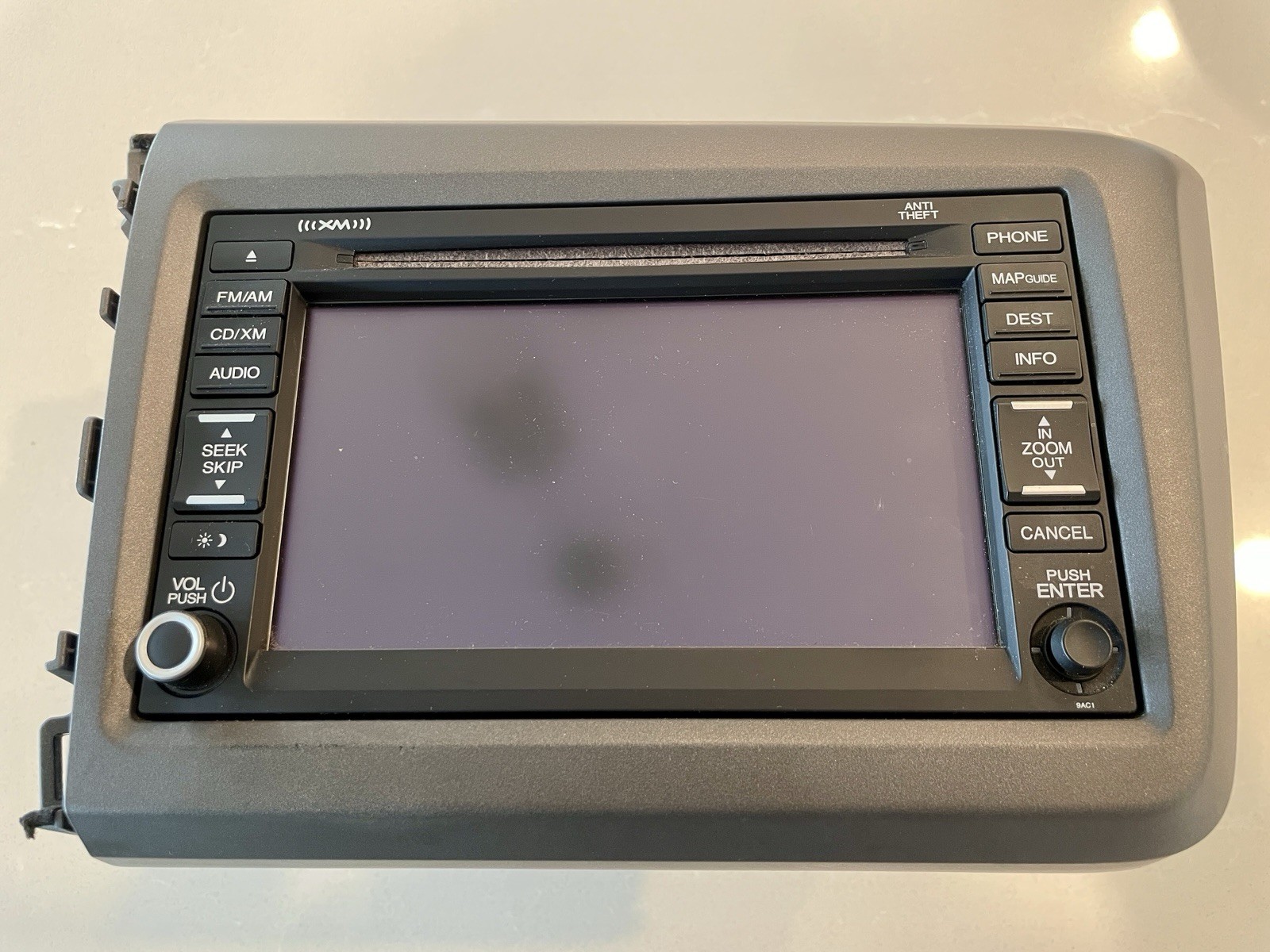 2012 Honda Civic Factory Navigation System