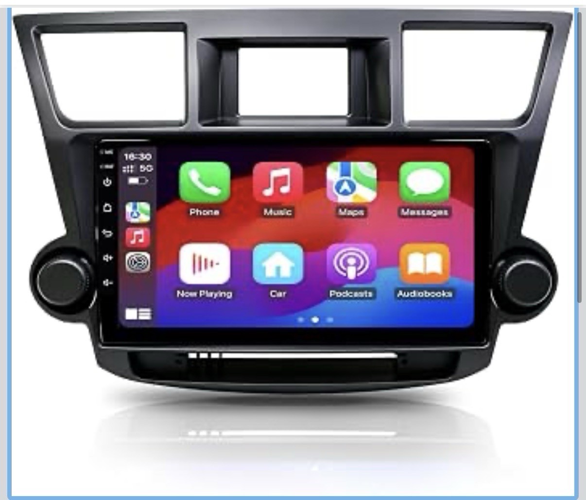 Carplay for Toyota Highlander 2008-2013 Android Auto Car Radio GPS Navi WIFI BT
