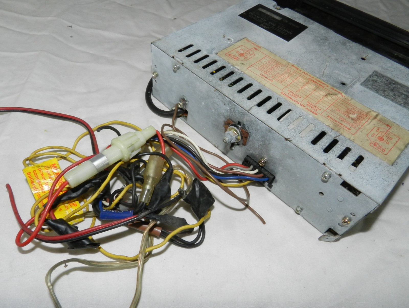 JVC AM/FM Cassette Car Receiver model KS-R130 – untested