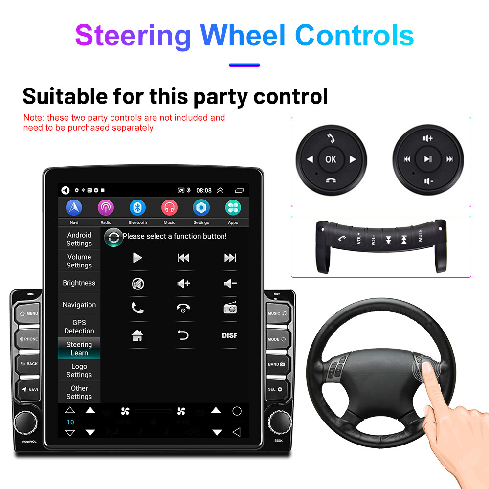 PLUG &PLAY Stereo Radio 2DIN Android Carplay GPS 2+32GB For Ford F-150 2009-2014