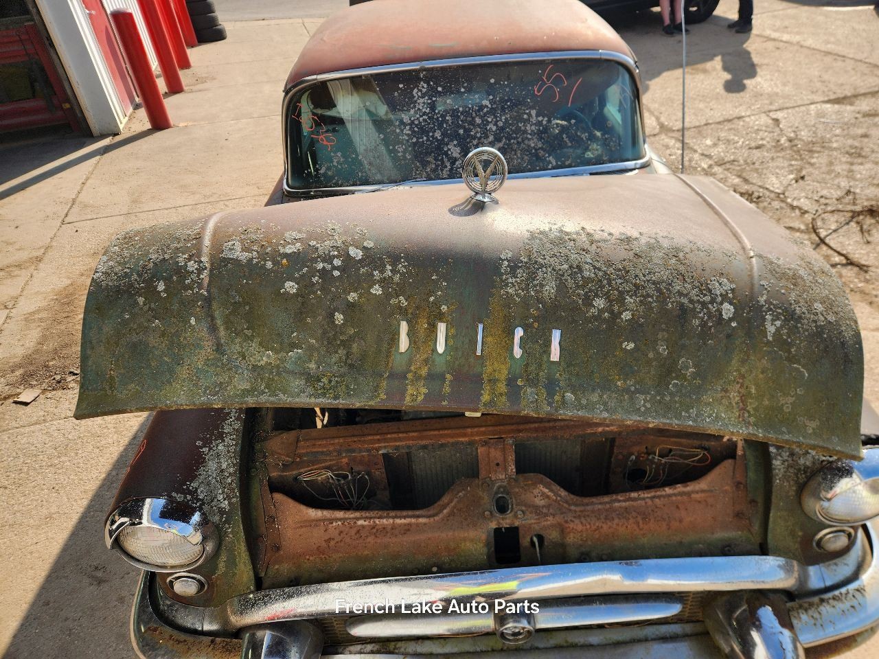 UNTESTED A/M Radio with Knobs Fits 1955 BUICK SPECIAL 1272064