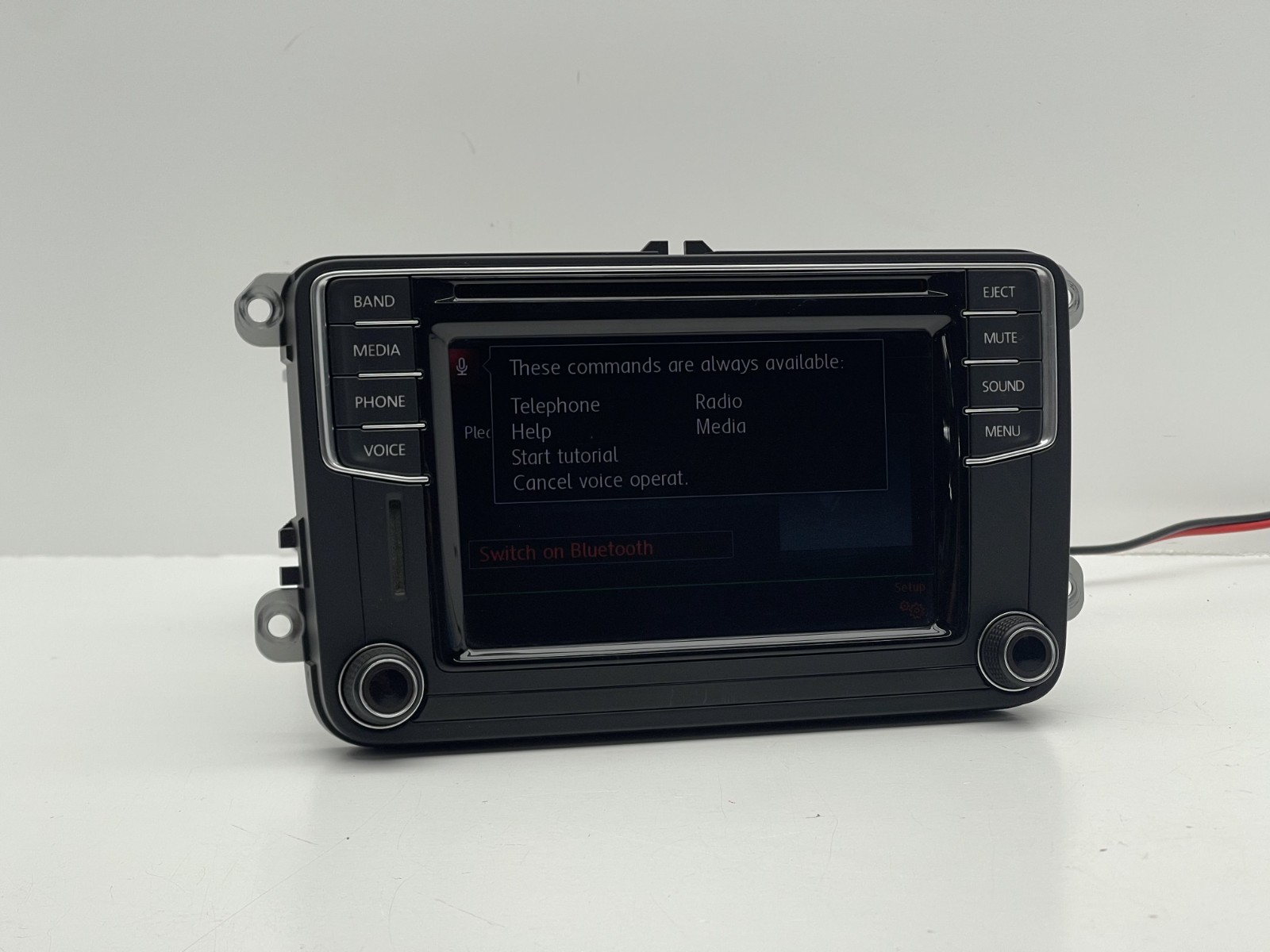 2016-2017 VW Volkswagen Jetta Passat OEM AM FM Radio Display Receiver 5C0035200
