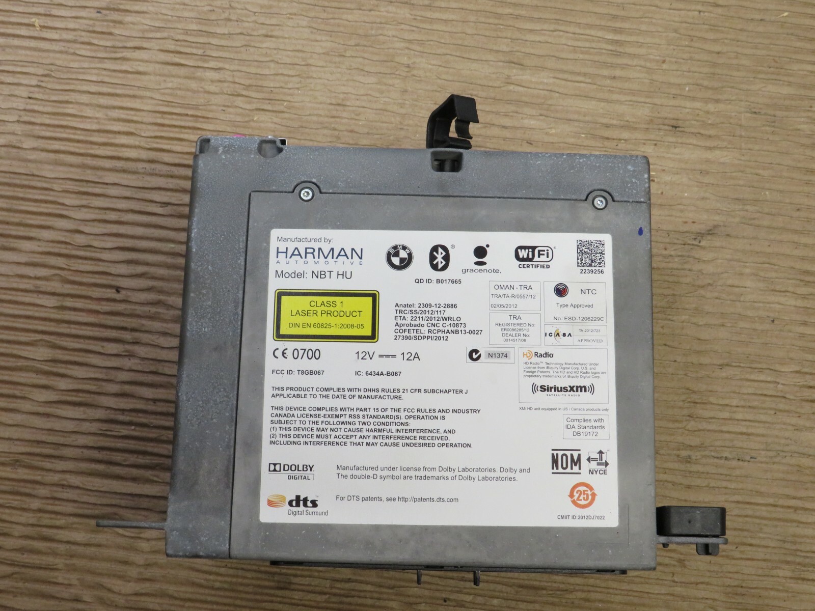 2014 BMW F10 M5 F30 328I HEAD UNIT HIGH CD NAVIGATION RADIO RECEIVER 9327319 OEM