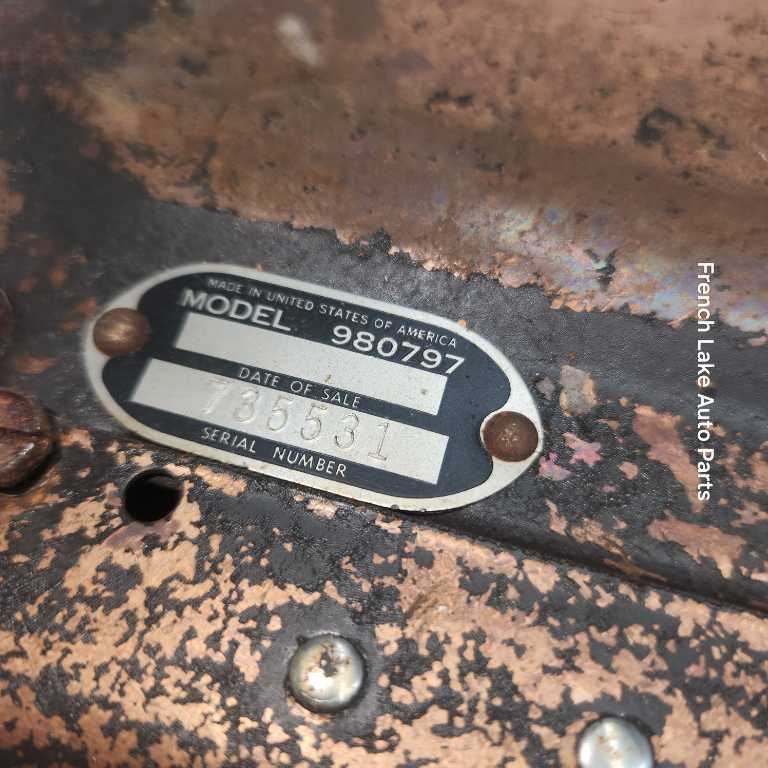 UNTESTED A/M Radio 980797 Fits 1948 BUICK SPECIAL 1286492