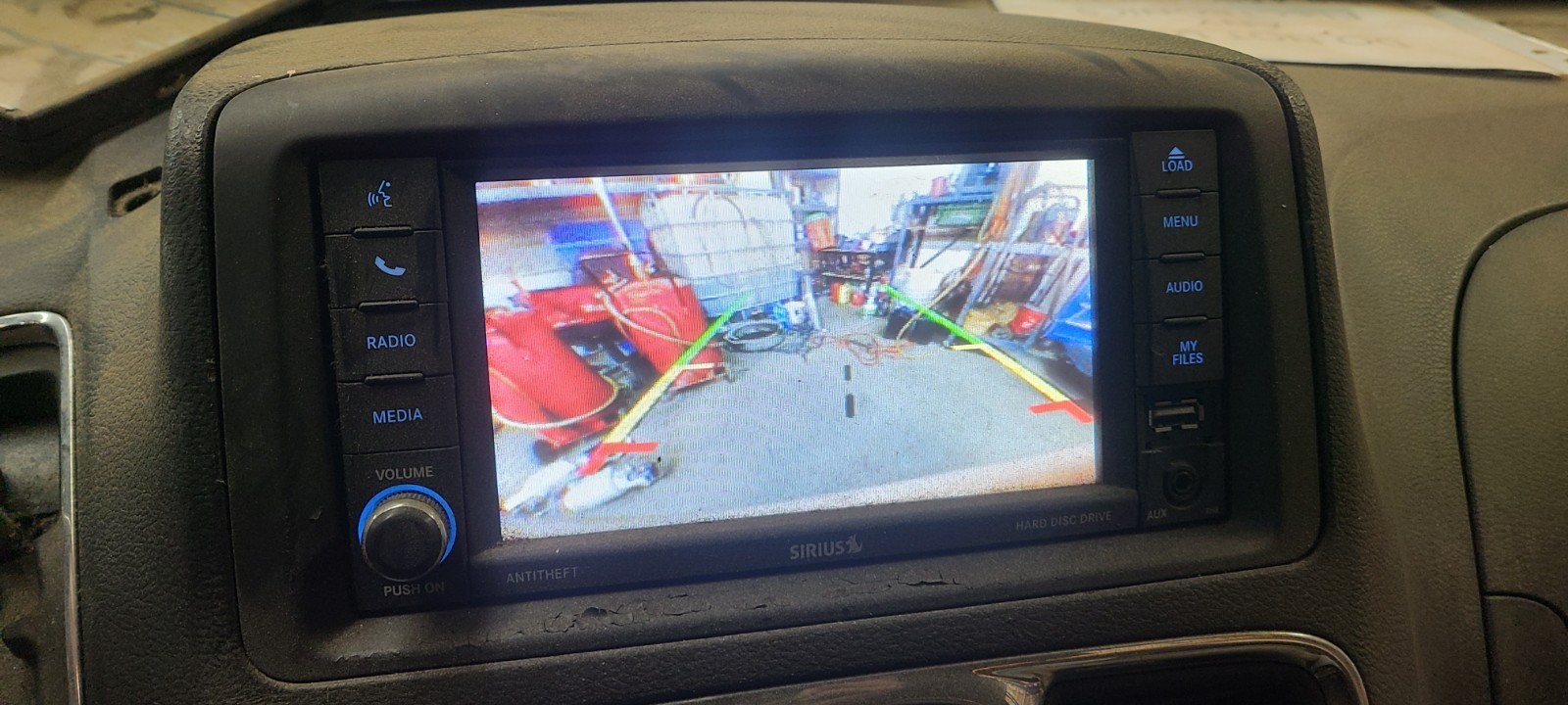 2016 Chrysler Town & Country Radio head Unit- Model# – ID: RHB