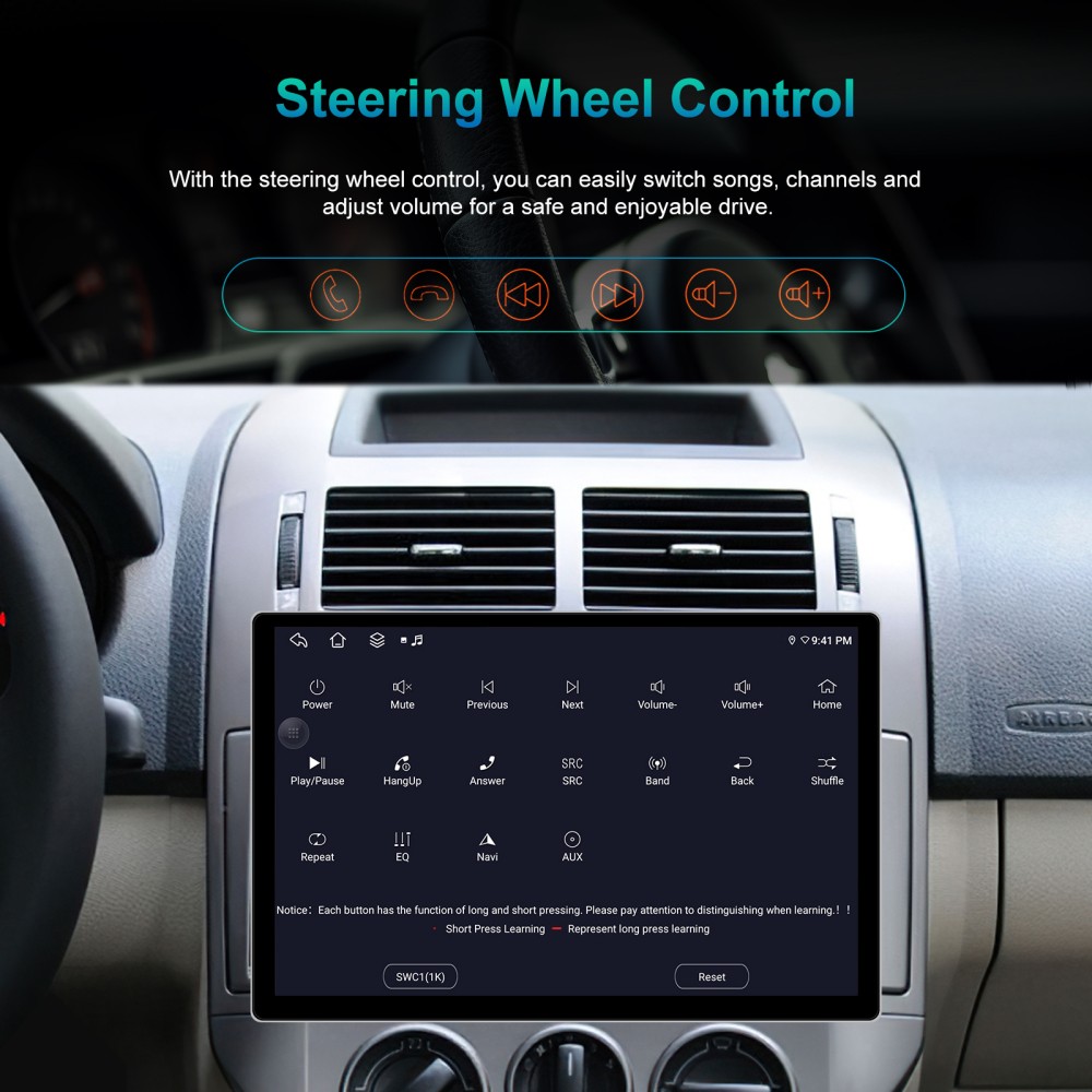 13.1” Carplay For Dodge RAM 1500 2500 2009-2012 Android 15 Car Radio GPS 4+64GB