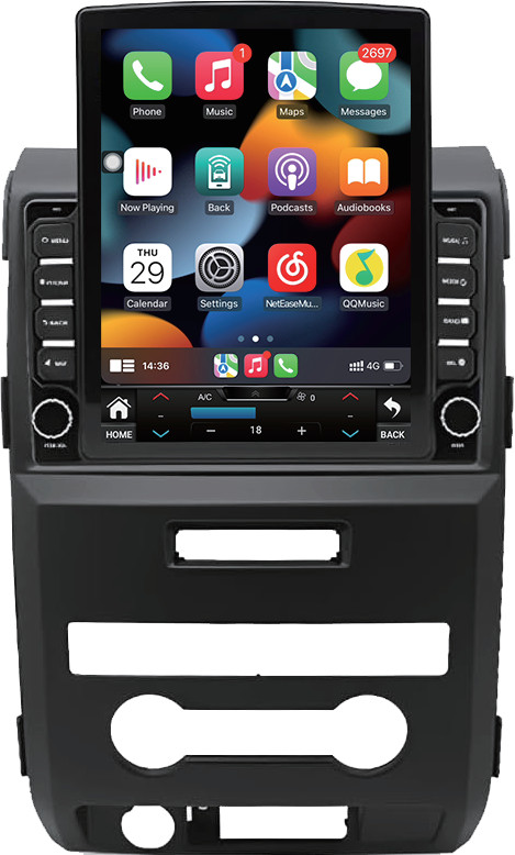 Car Radio Stereo Carplay For 2009-2014 Ford F-150 4+64G 9.7in Car Carplay