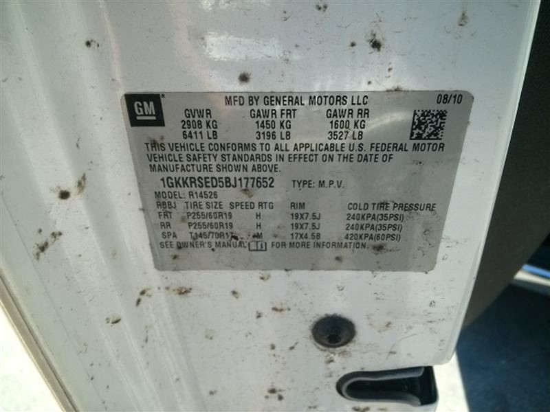 Audio Equipment Radio AM-FM-stereo-CD-MP3-USB Opt Uui Fits 11-12 ACADIA 1173902