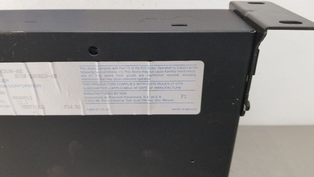 99 FORD F350 SUPER DUTY RADIO AUDIO CD CHANGER MANUAL (RADIO) CONTROL