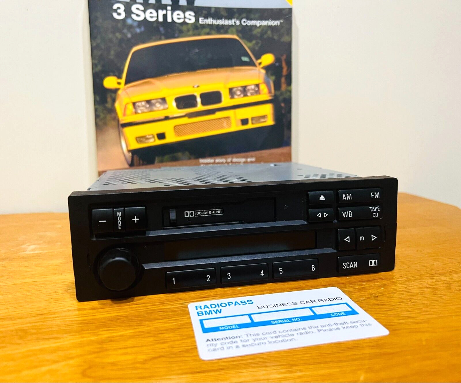BMW C33 BLUETOOTH RADIO STEREO E36 318 323 328 E30 E31 E34 540 840 M3 Z3 CODE