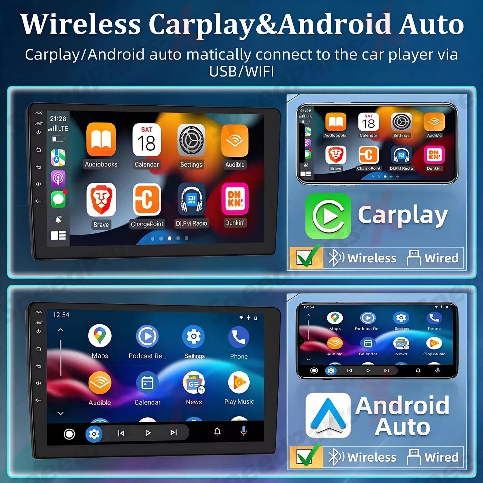 Carplay Car Stereo Radio Android 14 For Chrysler 200 200C 200S 2015-2019 4+64GB