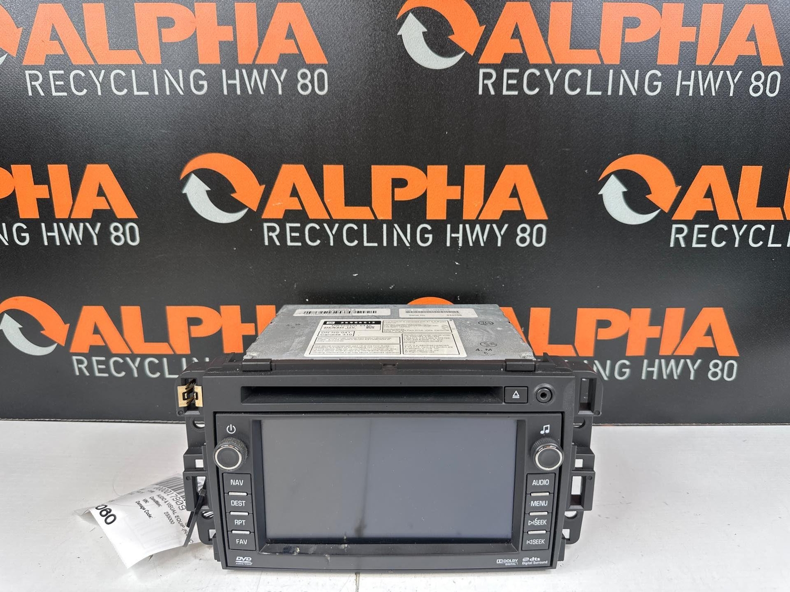 Audio & Visual Equip.(radio) GMC YUKON XL 1500 10