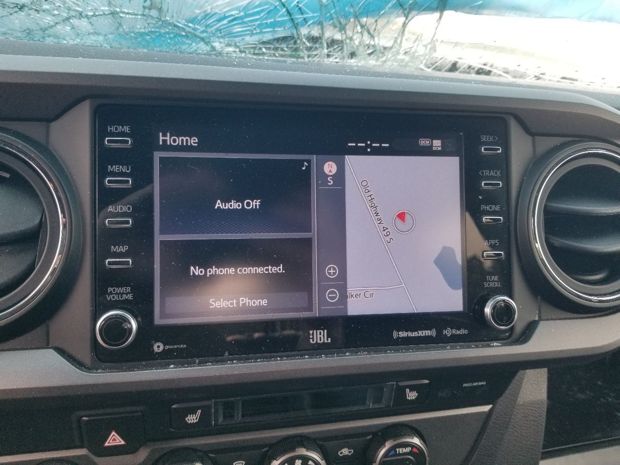 20 TOYOTA TACOMA 4X4 TRD PRO RADIO AUDIO DISPLAY AND RECEIVER 8614004210 OEM