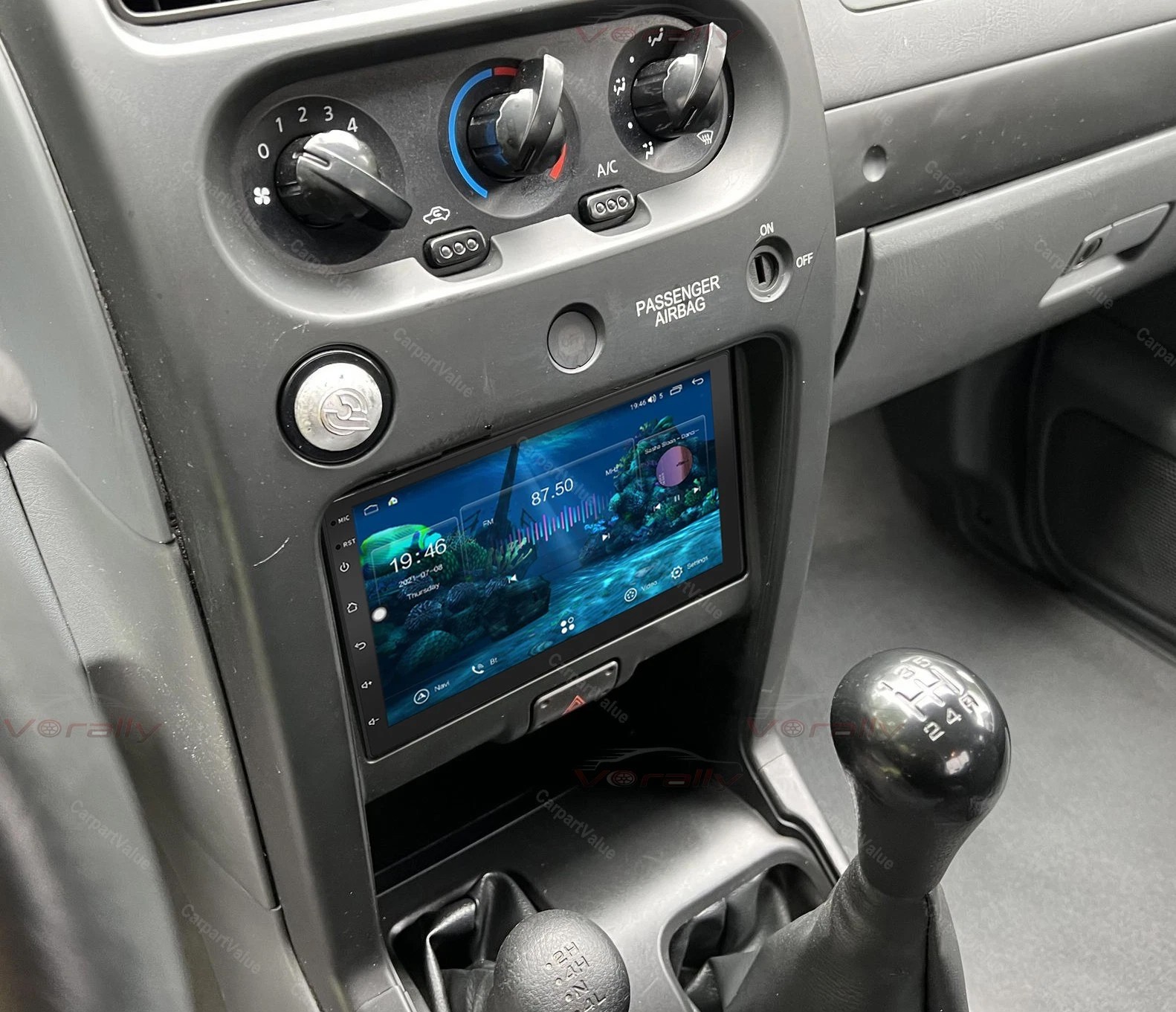 For 2001 2002-2004 Nissan Frontier Android 15 GPS Stereo Radio Wireless CarPlay