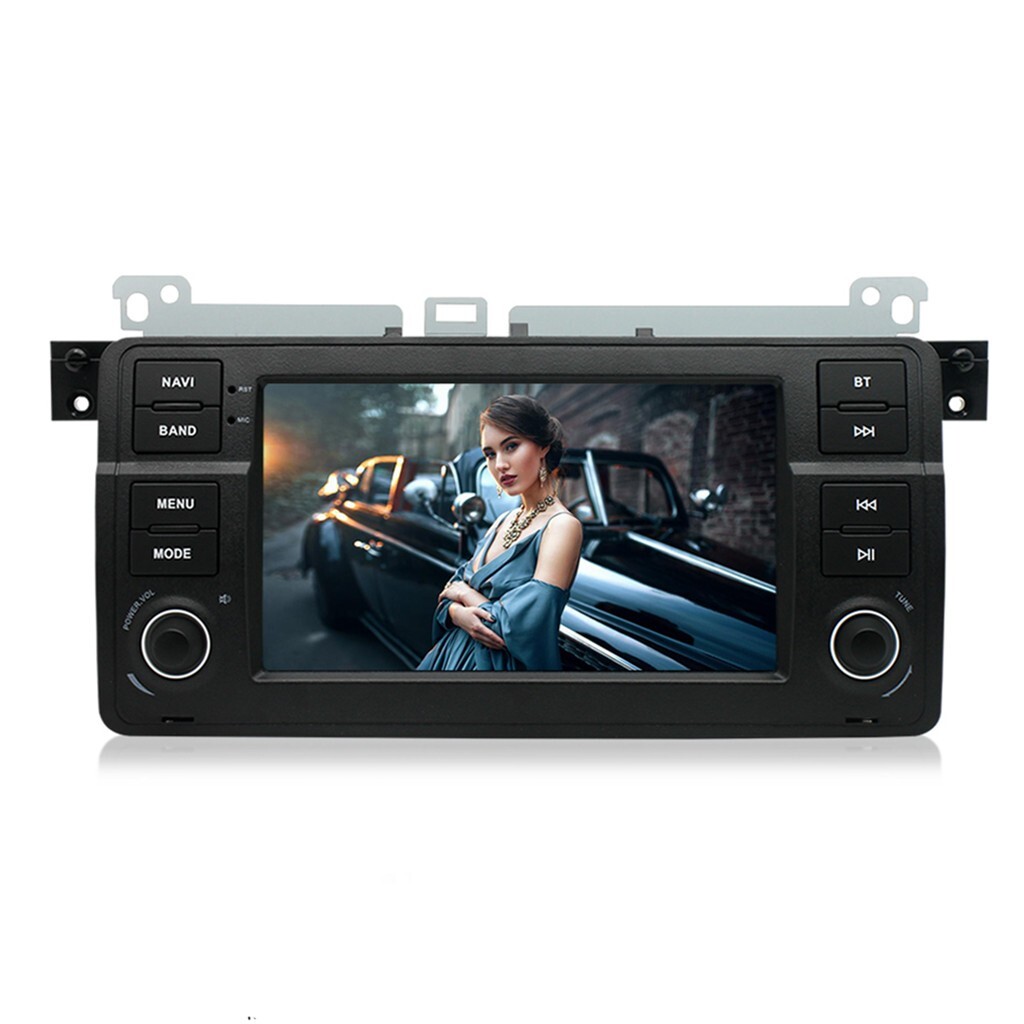 Fit For BMW E46 4-door Sedan 1998-2005 7in Android 14 Car MP5 Player GPS FM/RDS