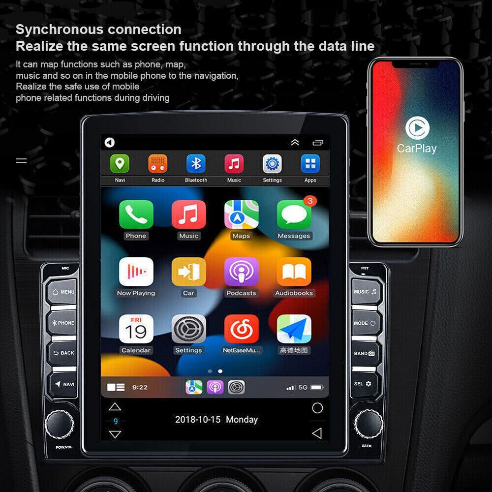 For 2007-2014 GMC Yukon Denali 9.7″ Android 15 Carplay Car Stereo Radio GPS AHD