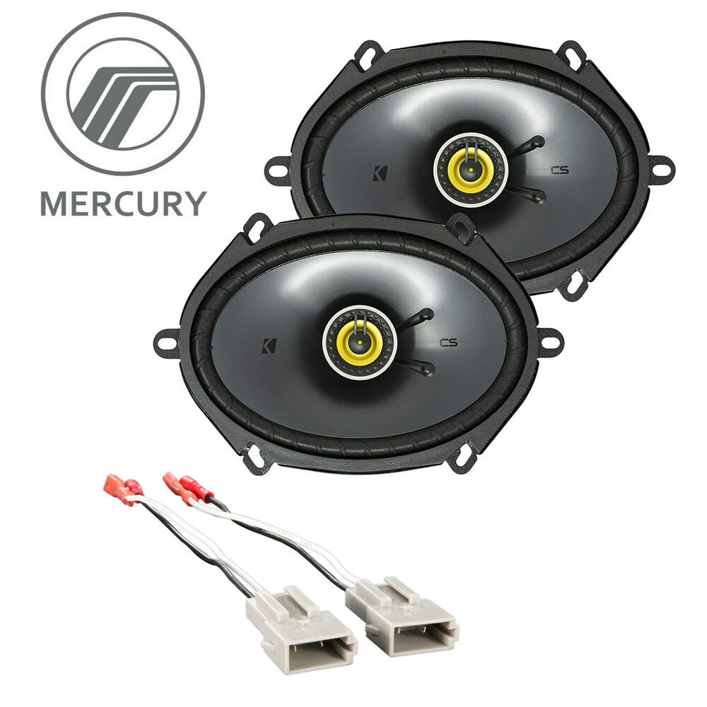 1997-2001 Mercury Mountaineer Kicker 6×8″ Front Speaker Replacement Kit