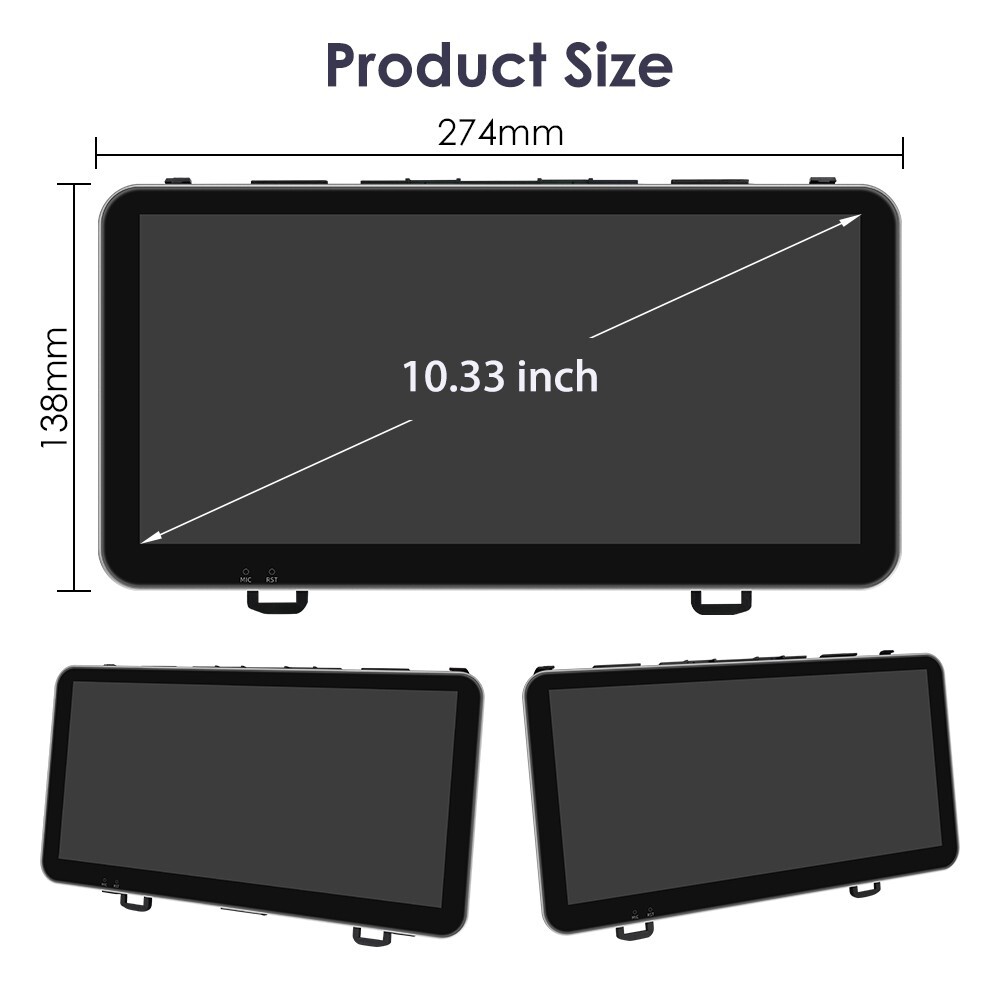 8+128GB CarPlay For Honda CRV 2007-2011 Android 12 GPS Car Stereo Radio DSP WIFI