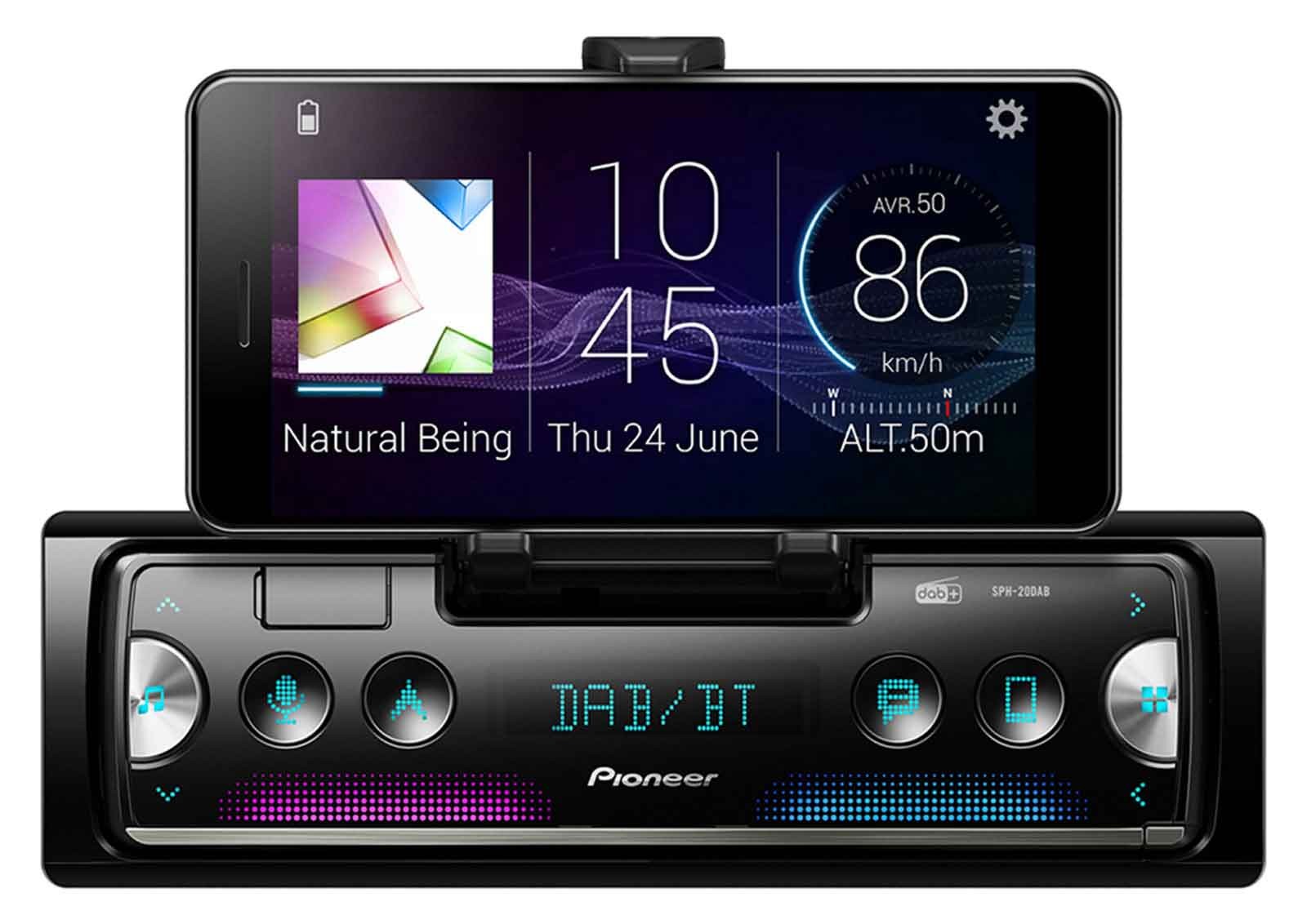Pioneer USB MP3 Bluetooth DAB Car Stereo for Toyota Yaris (2003-2006)