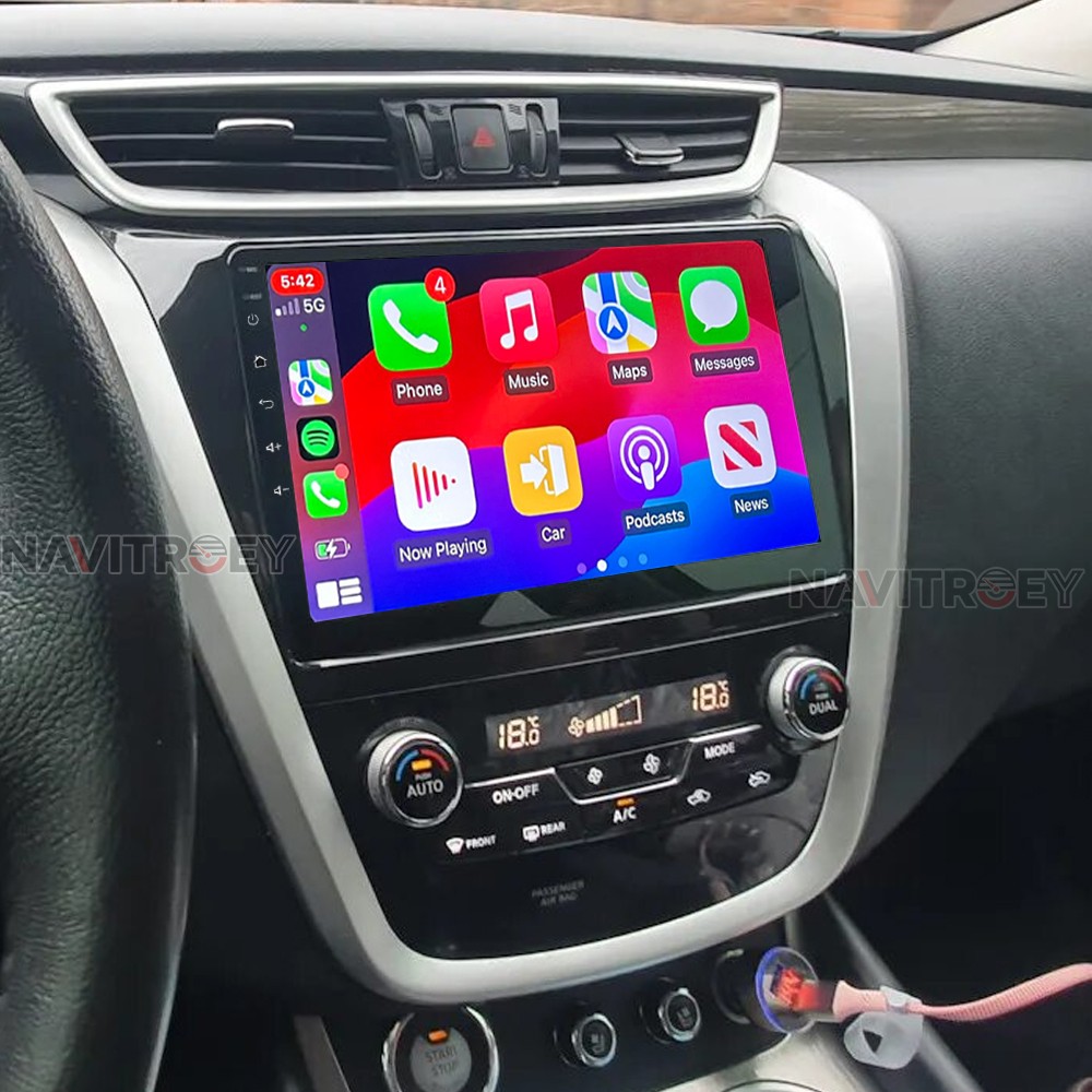 For Nissan Murano 2015-2021 Android 15 Carplay Car Stereo Radio Navi WiFi 2+64GB