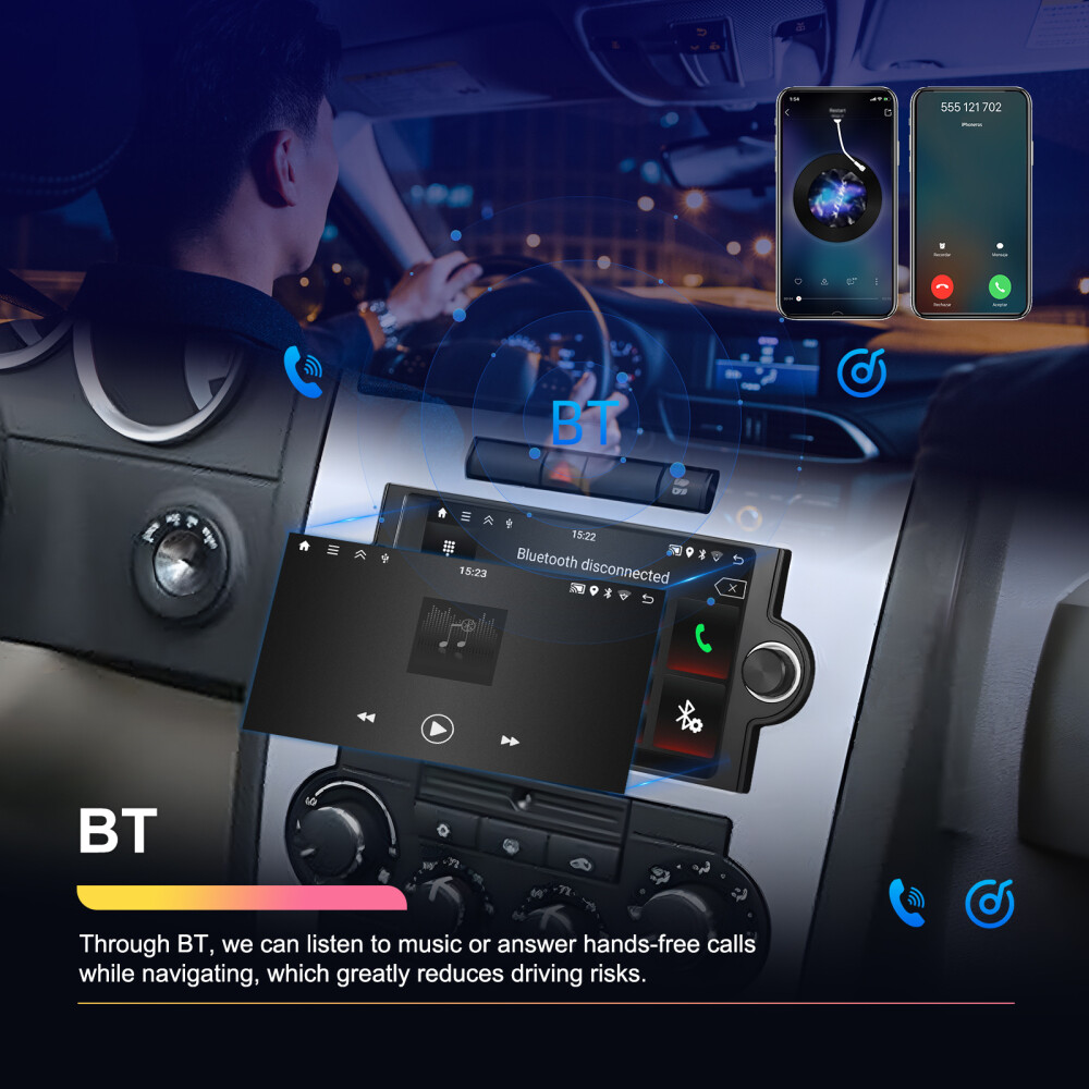 For 2006-2008 Dodge RAM 1500 2500 3500 Android 15 CarPlay Car Stereo Radio GPS