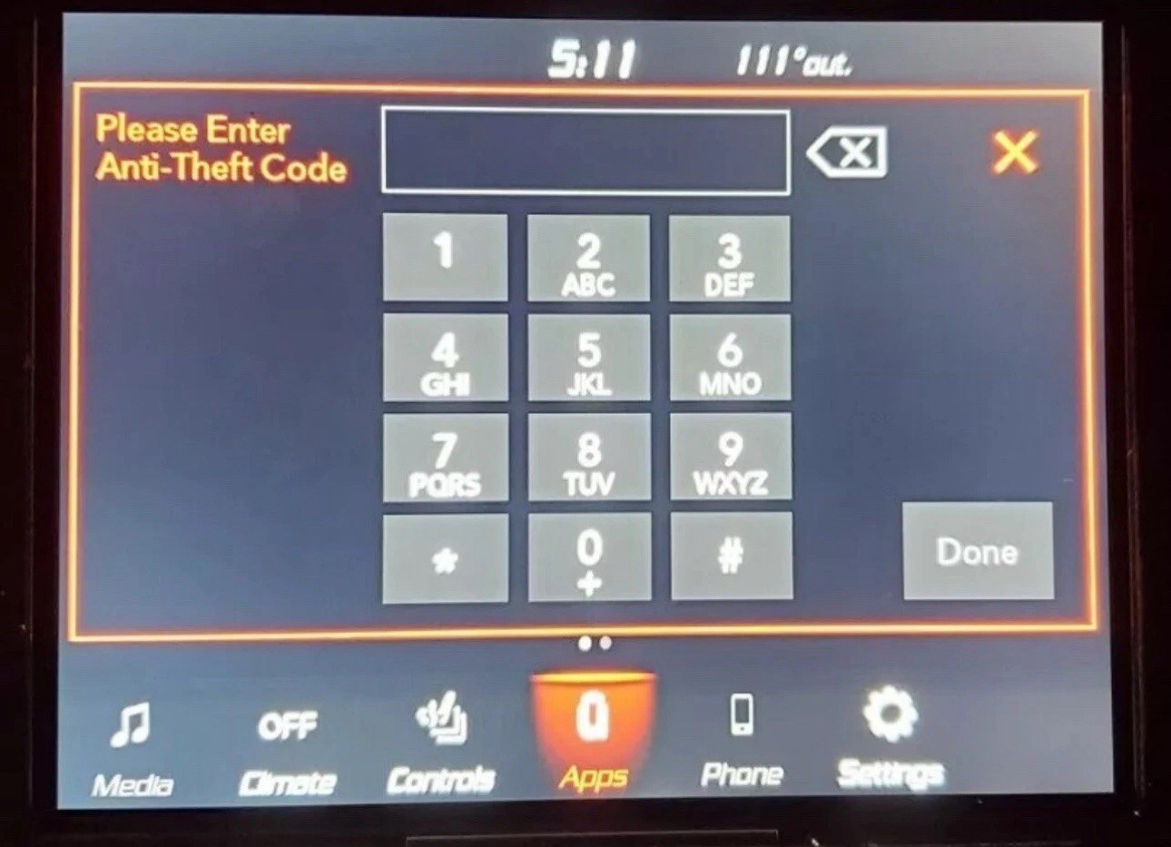 UAS/UAQ 4C Radio Unlock Code Anti-Theft Ram, Jeep, Dodge, Chrysler 8.4 Uconnect