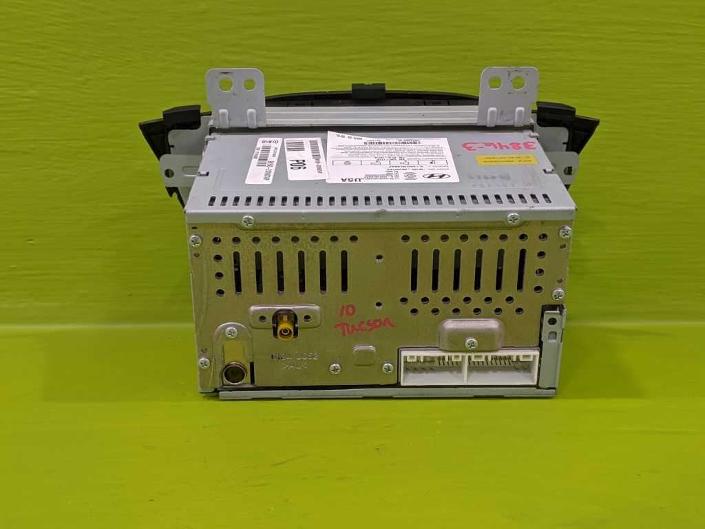 10 11 12 13 TUCSON FACTORY RADIO AM FM CD MP3 W/O NAVIGATION OEM 3846-3