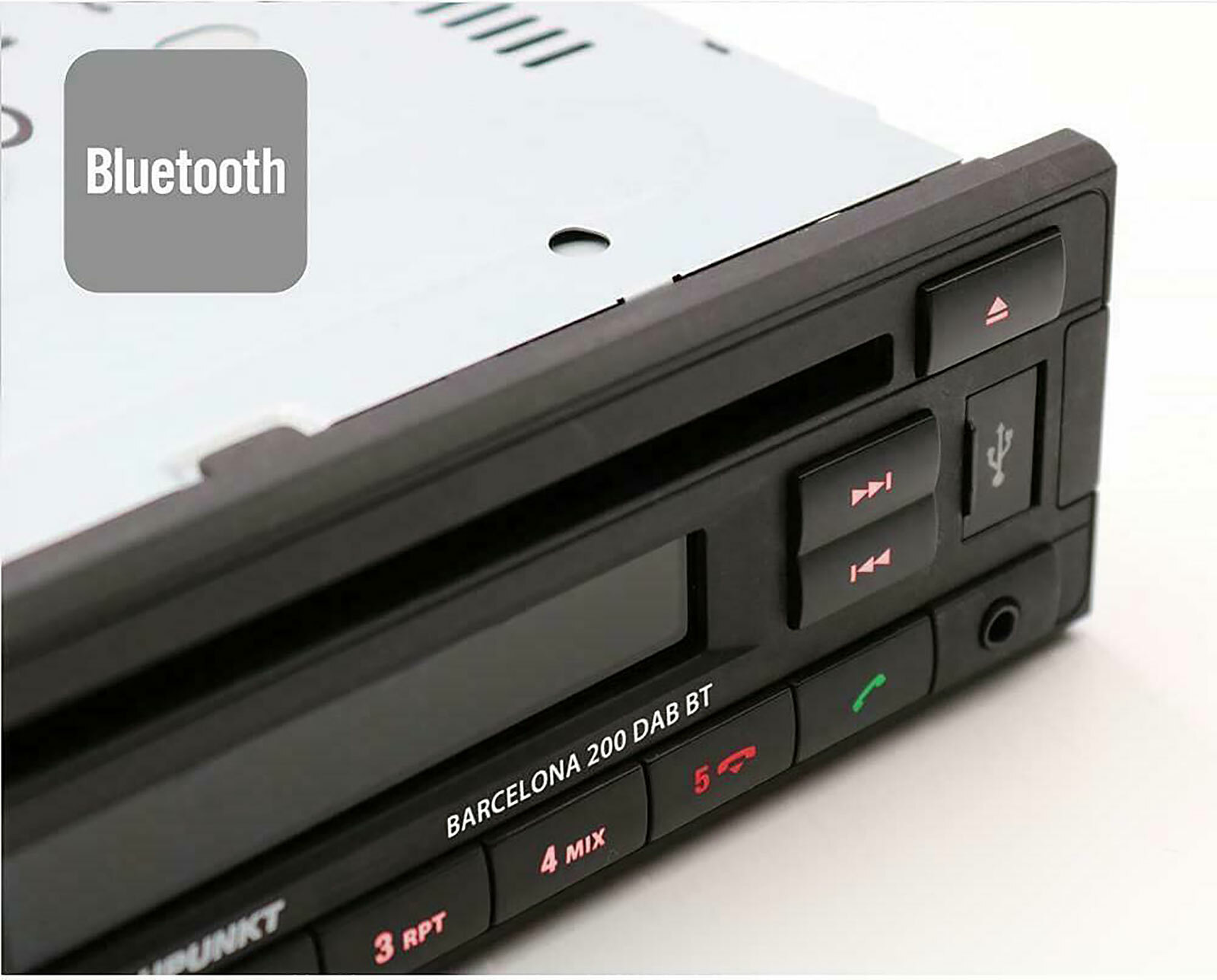 Blaupunkt Barcelona 200 DAB BT car radio stereo CD Bluetooth MP3 AUX iPhone HTC