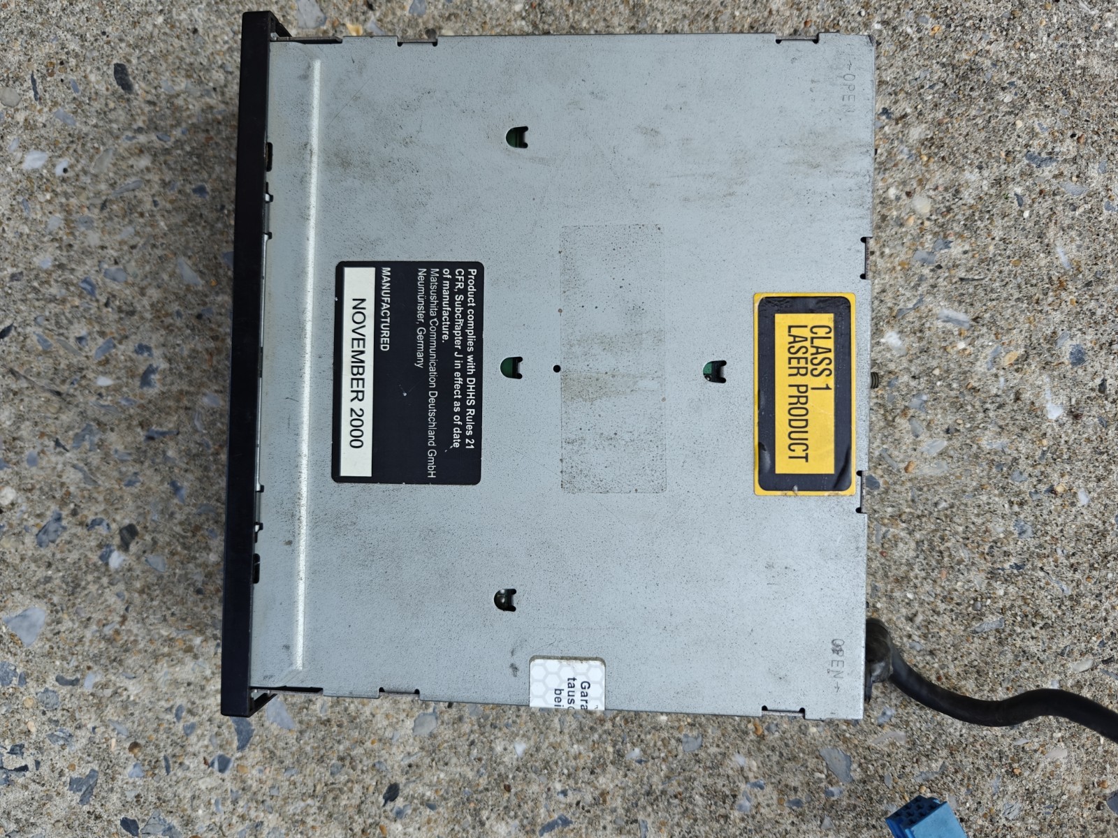 Used Volkswagen OEM CD Player 1J0035119A Mk4 Golf Jetta Passat 99-05