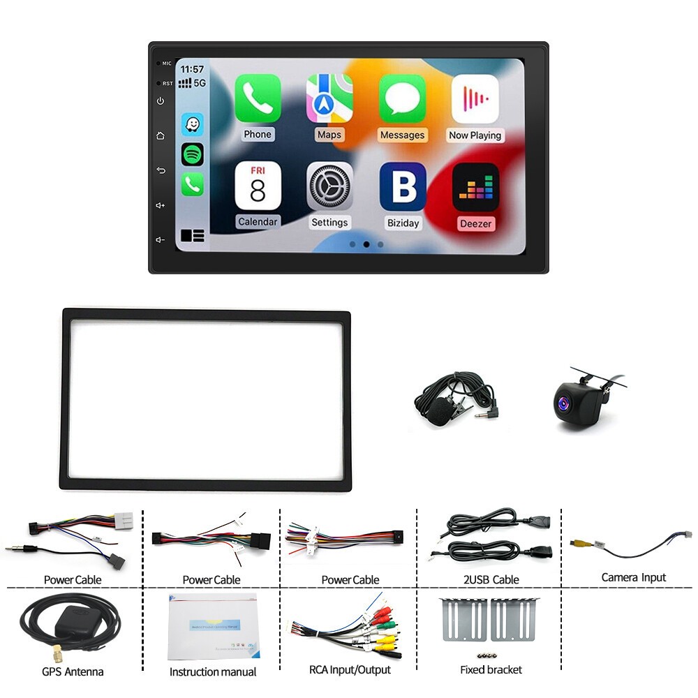 7″ For 1997-2004 Ford F150 Apple Carplay Stereo Radio Android 15 Navi GPS Player