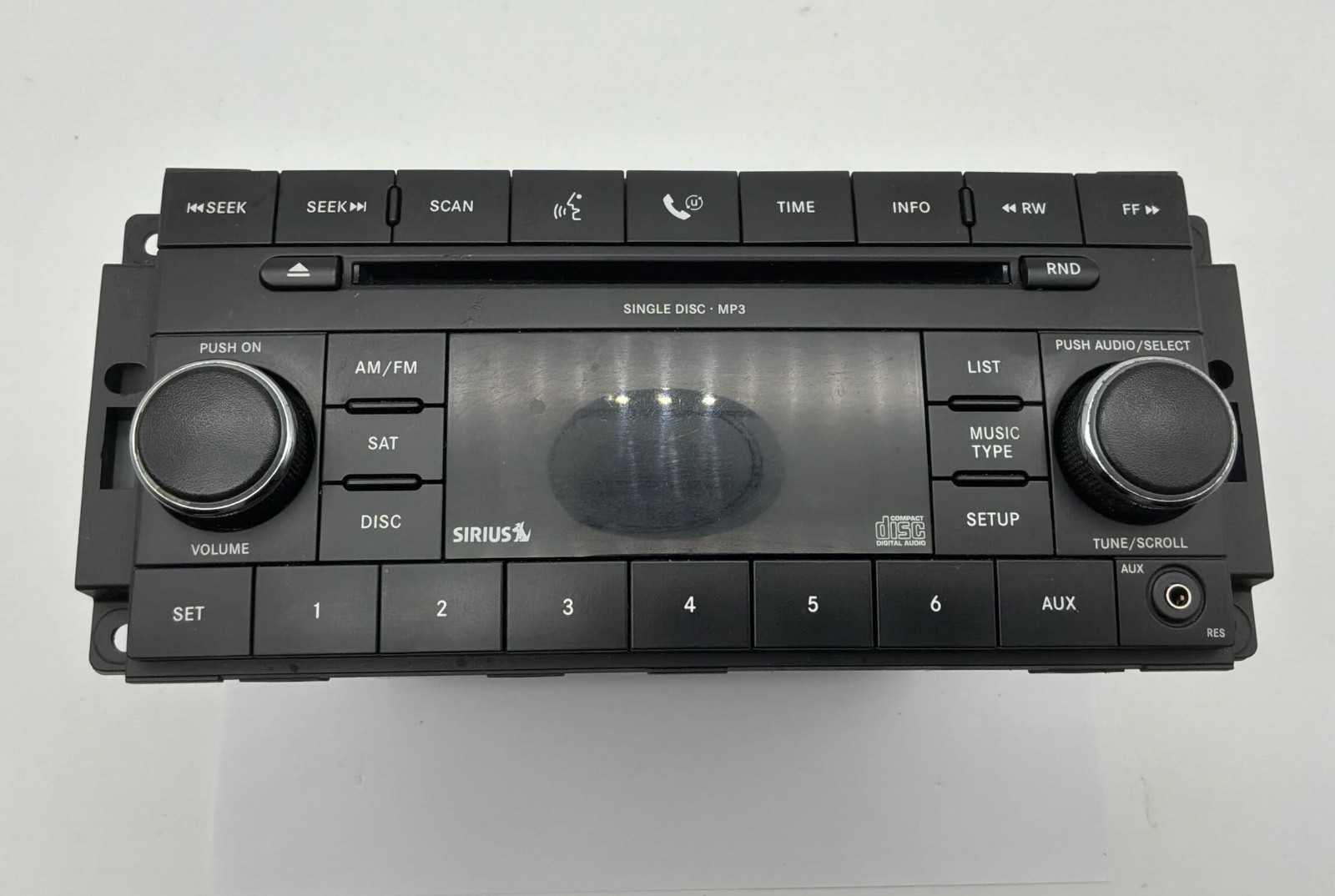 OEM 08-10 Dodge Charger AM FM Radio MP3 Single Disc CD Player Satellite Receiver