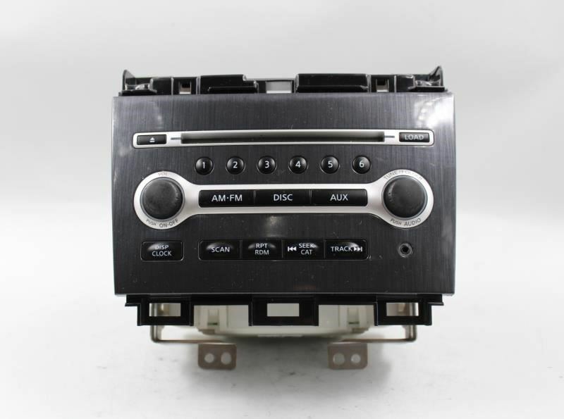 Audio Equipment Radio Receiver S Dark Wood Trim Fits 12-14 MAXIMA 1079
