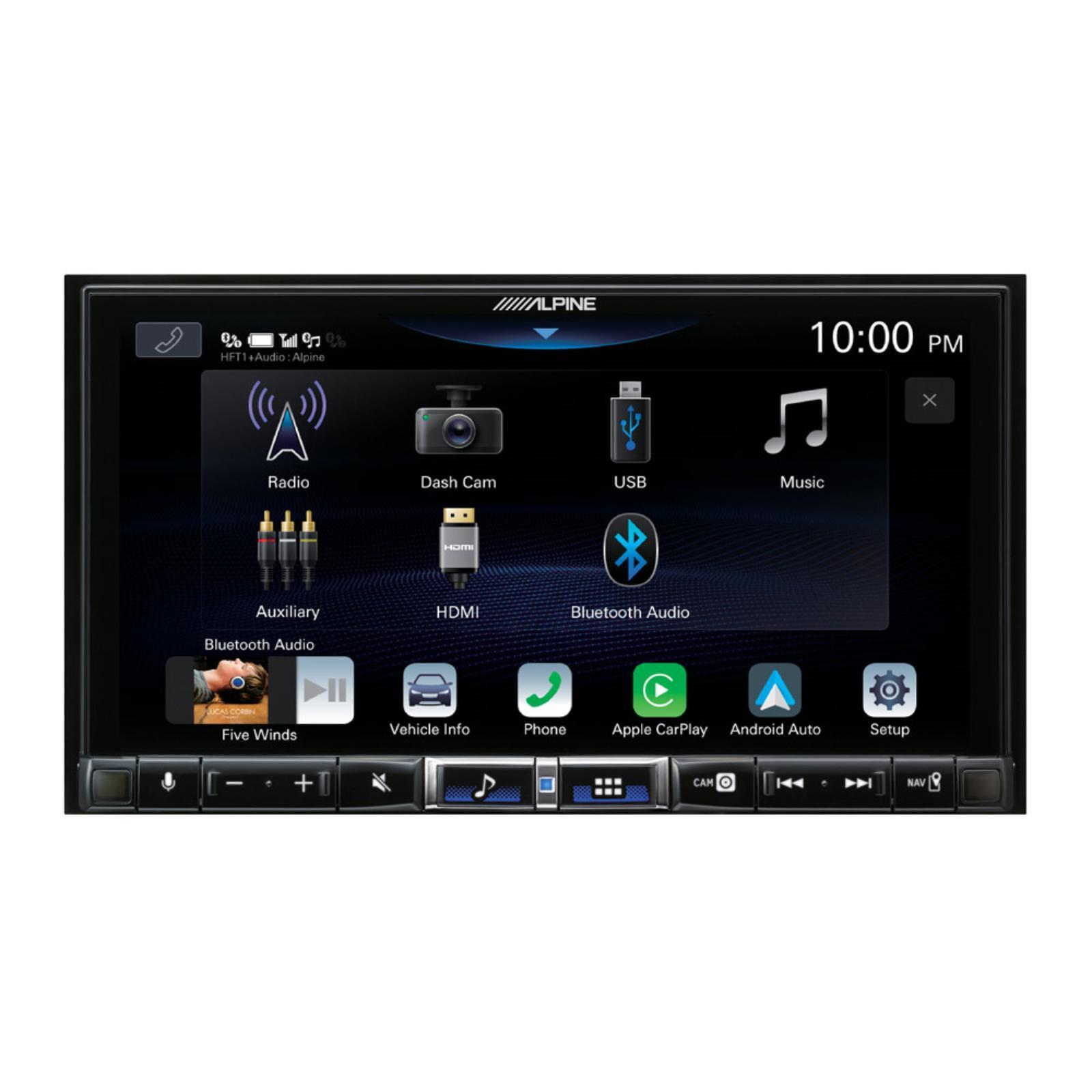 Alpine ILX-705D Apple CarPlay Android Auto DAB Radio Bluetooth 7″ Car Stereo