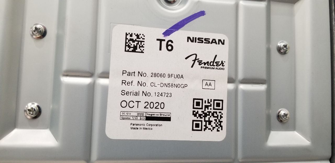 21 NISSAN TITAN RADIO AUDIO AMP AMPLIFIER 280609FU0A